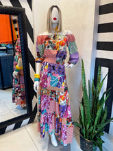 Cargar imagen en el visor de la galería, Set blusa &amp; maxi falda colores
