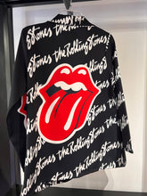 Cargar imagen en el visor de la galería, Blazer negro estampado Rolling stones
