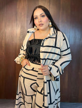 Cargar imagen en el visor de la galería, Set camisón &amp; pantalón estampado
