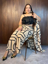 Cargar imagen en el visor de la galería, Set camisón &amp; pantalón estampado
