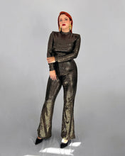 Cargar imagen en el visor de la galería, Set blusa &amp; pantalón lentejuela
