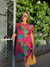 Cargar imagen en el visor de la galería, Vestido estampado tropical colores
